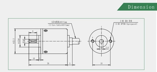 Encoder Incremental 500 Ppr A,b,z Roundss 25mm