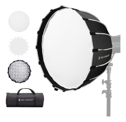 Sofbox Parabolico Kf Concept 120cm-armado Rapido Kf18.0008v2