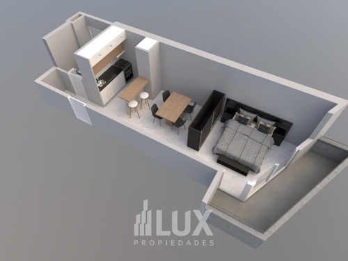 Imagen 6 de 18 de Departamento Monoambiente Con Balcón - Divisible - Avellaneda Y Santa Fe - Financiación
