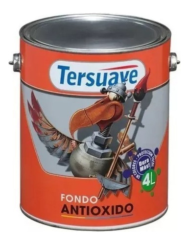 Fondo Antioxido Al Cromato Tersuave X 4 Lts