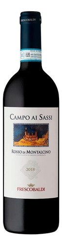 Vinho Italiano Tinto Campo de Sassi Rosso Di Montalcino Frescobaldi 750ml