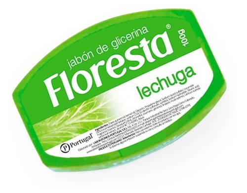 Jabón Glicerina Floresta Lechuga 100 G.