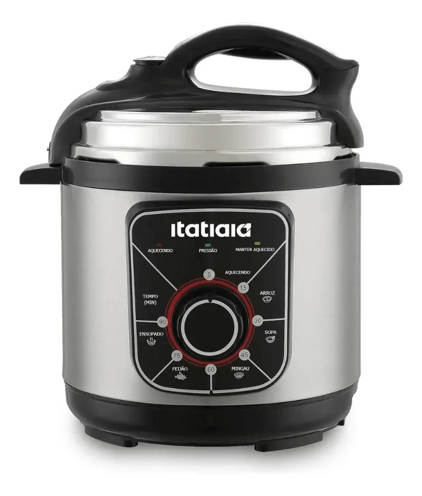 Panela Elétrica Pressão Itatiaia 5l Essencial 900w Cor Inox