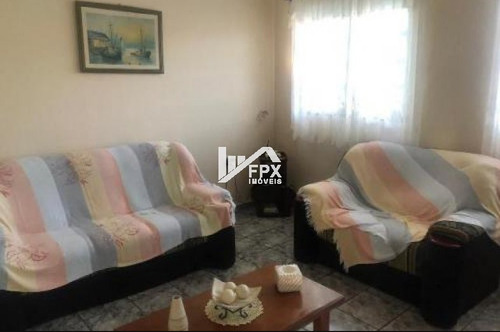 Casa No Balneário Gaivota, Em Itanhaém, Lado Praia Ca036