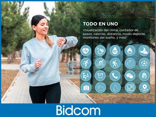 Smartband Gadnic R2 Bluetooth Watch Band Deporte Gtía Color Negro Color de la caja Negro Color de la malla Negro Color del bisel Negro