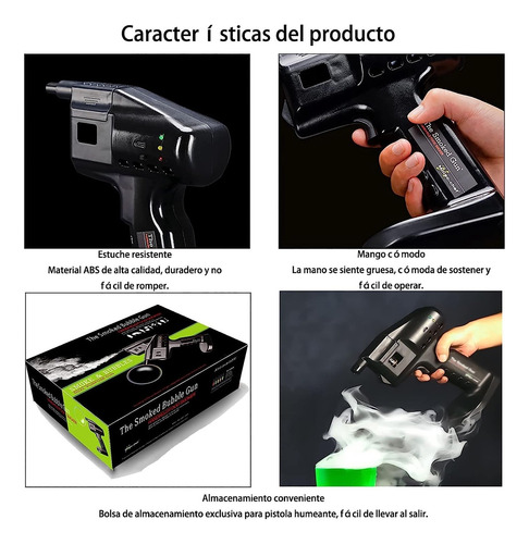 Bubble Gun Sabor Blaster, Carne, Salmão, Bebida, Queijo,