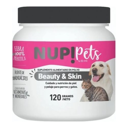 Nup! Pets Beauty & Skin Para Perros/gatos 120gr Sabor Carne