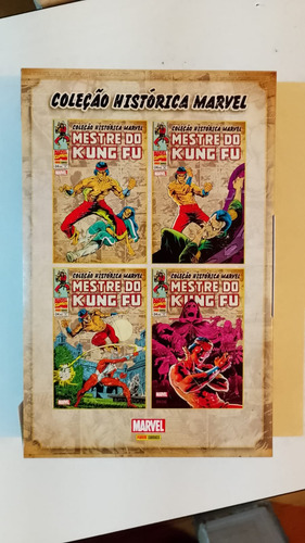 Coleção Histórica Marvel- Mestre Do Kung Fu- Vol 3: 09 A 12 (Usado)
