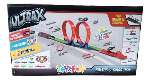Pista Ultrax Saltos Y Giros 360° Joy&fun