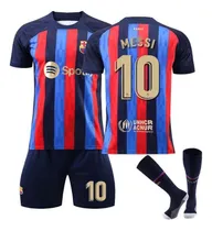Comprar Uniformes De Fútbol De Barcelona Para Adultos Y Niños, Númer