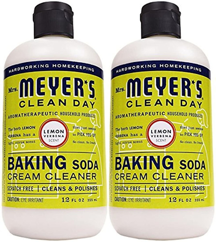 Limpiador De Crema De Día Mrs.meyer's Clean, 12 Onzas, Limón