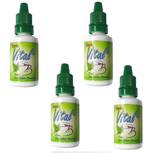 Stevia Vitale Liquida 15ml X 4 - mL a $832