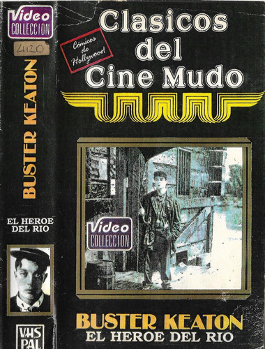 El Heroe Del Rio Vhs Buster Keaton Cine Mudo