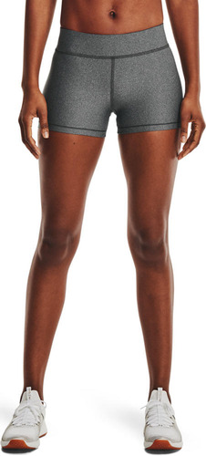 Shorts  Hg Armour Mid Rise Shorty Para Mujer Gris 1360925-01