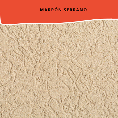 Revestimiento Texturado Plastico 30 Kg Cop Recubrimientos Marrón Serrano Fino
