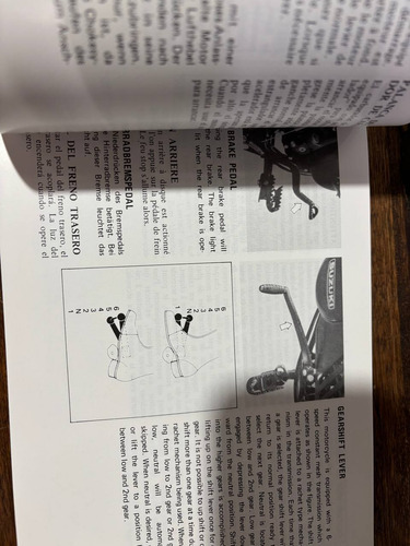 Manual Del Propietario Suzuki Ts 125 Er - Original