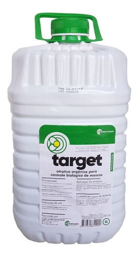 Imagem 1 de 2 de Atrativo Target Biológico Armadilha De Moscas Galão 5 Litros