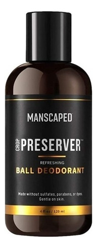 Manscaped Preserver Desodorante Intimo Masculino Para Bolas 120ml