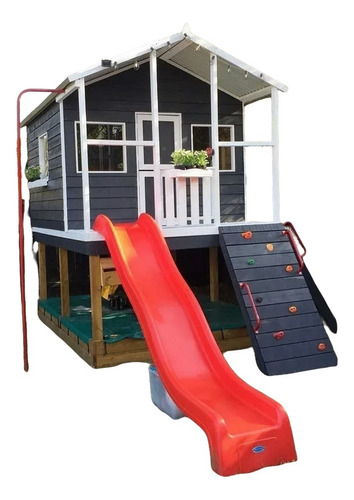 Projeto Casa Suspensa Com Playground +brinde Parquinho