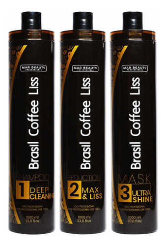 Kit Brasil Coffee Liss 1lt