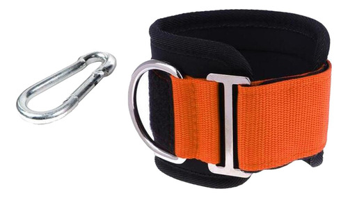 Correa De Tobillo Accesorio De Cable Anillo En D Naranja