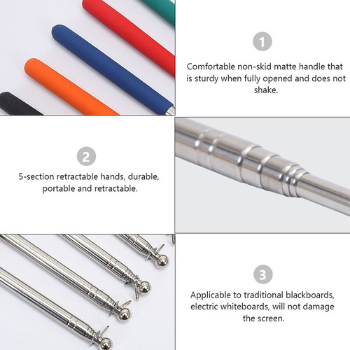 Hand Pointer Stick Pointer, 3 Unidades