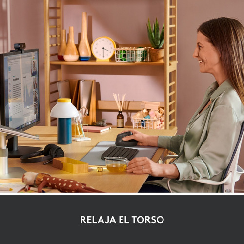 Mouse Ergonómico Logitech Lift Vertical / Confort Prolongado
