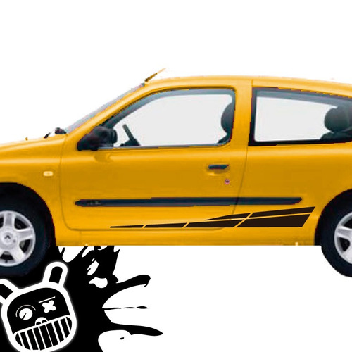 Calco, Ploteo Decorativo Lateral Tag Renault Clio !