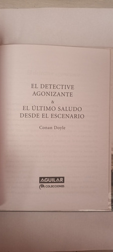 El Detective Agonizante Sherlock Holmes Libro + Dvd. V.luro (Usado)