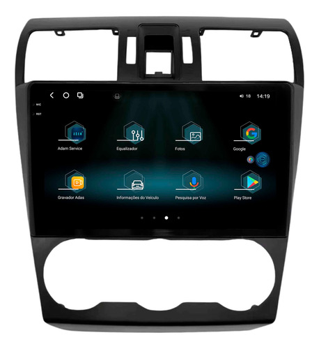 Multimidia Aikon Fóton G3 Impreza Wrx 2014/2015 12+256gb 9p