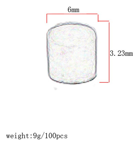 Puntos De Marcador De Diapasón De Guitarra 6.0mm