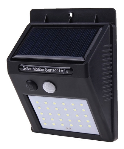 Panel Solar Con Sensor De Movimiento Aplique Reflector