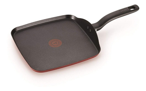 Batería De Cocina T-fal B167si Antiadherente 18 Piezas Color Rojo