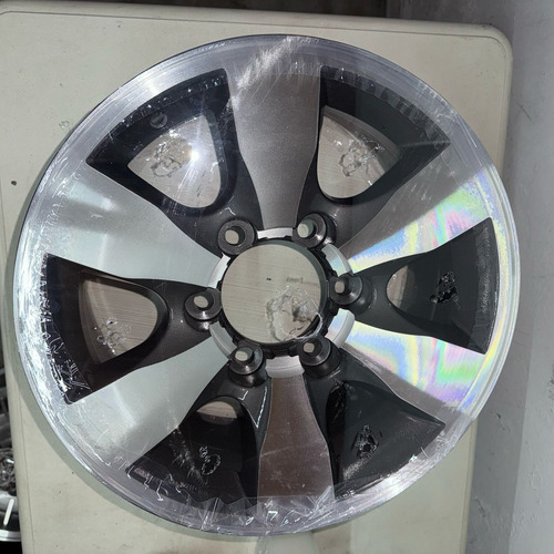 Llanta Aleacion Original De Toyota Hilux R16 S/ Centro Gris Oscuro
