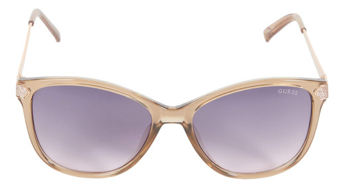 Gafas De Sol Guess Gf6104 Beige/gradient Bordeaux Para Mujer