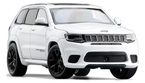 Jeep Grand Cherokee Miniatura Metal Autos Con Luces Y Sonido