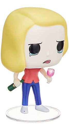 Funko Pop Animación: Rick Y Morty - Beth Con Copa De Vino