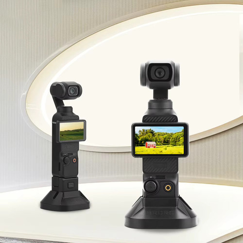 Brdrc - Base De Soporte Para Cámara Dji Osmo Pocket 3 Soporte Estable De Computadora Antideslizante, Adaptador De Montaje De Cámara Cardán Accesorios Para Cámara