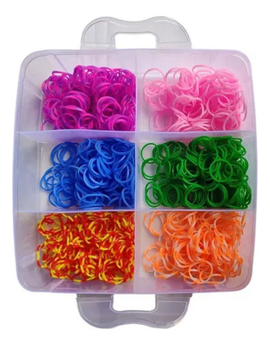 Valija De 3 Pisos Gomitas Con Telar Para Hacer Pulseras