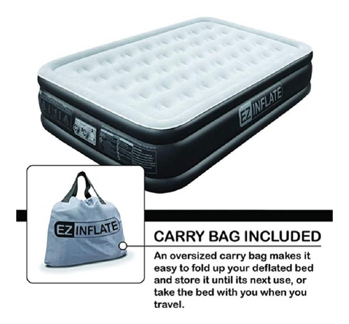 Colchón Cama Inflable Ez Inflate Airbed Queen