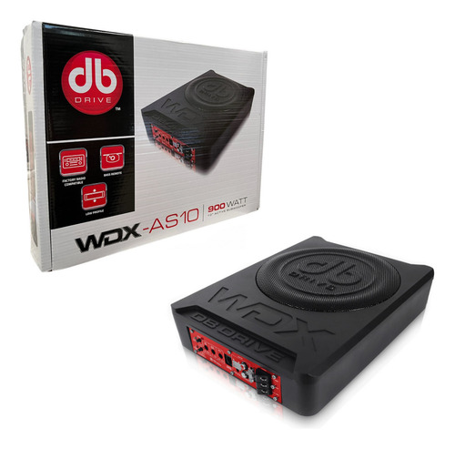 Subwoofer Amplificado Db Drive Wdx-as10 10 Negro
