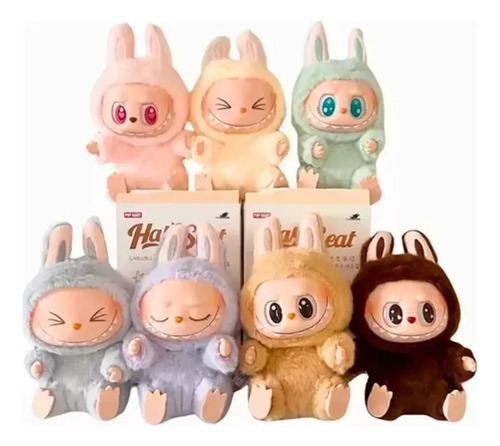 Labubu Peluche Sorpresa Have A Sea Pop Llavero Amarillo