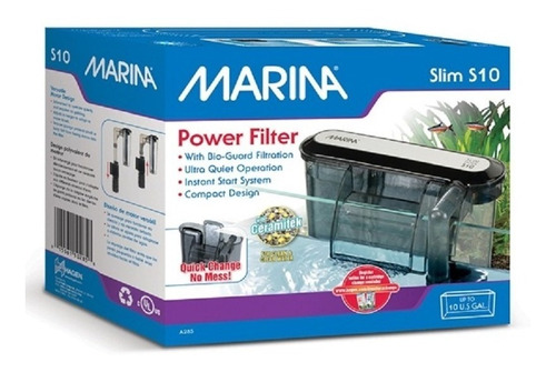 Marina Slim S10 Filtro Exterior Cascada Para Pecera Tp#