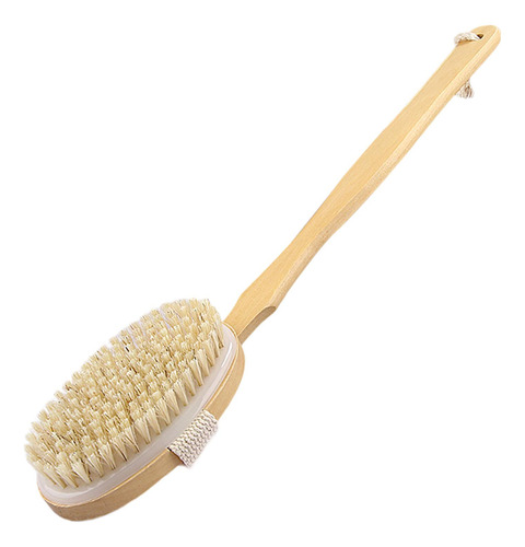Cepillo De Ducha Desmontable, Cepillo De Baño De Madera Con