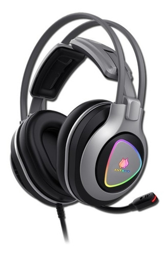 Audífonos Antryx Thunder Silver Rgb Audio 7.1 C/micrófono