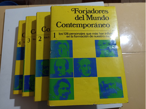 Forjadores Del Mundo Contemporáneo 4 Tomos