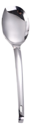 Cuchara For Servir De Acero Inoxidable Con Mango Sólido