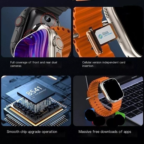 Smartwatch Gs37 Con Ranura For Tarjeta Sim Y Cámara Dual