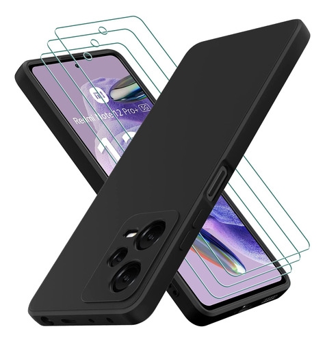 Funda Para Xiaomi Redmi Note 12 Pro+ 5g + 3 Vidrio Templado