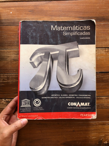 Matemáticas Simplificadas. Pearson / Conamat: 4ta Ed. México